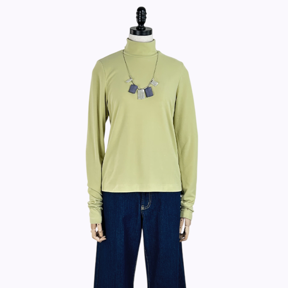 C`EST MOIJEU  簡約百搭基本款半高領上衣