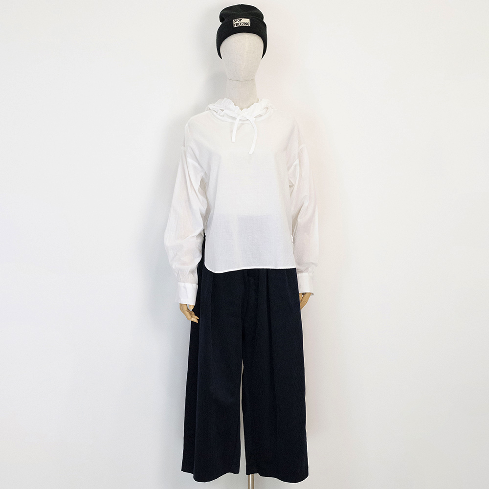 mizuiroind 率性簡約俐落連帽上衣