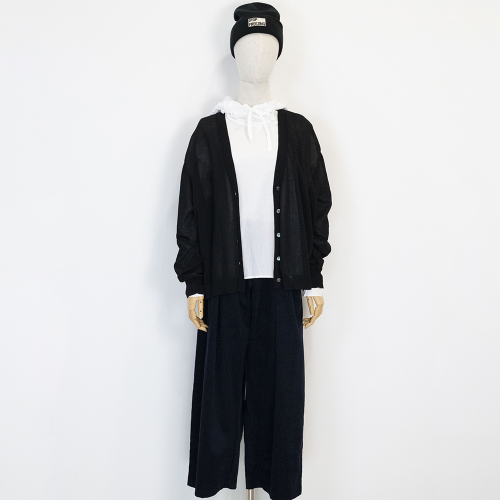 mizuiroind  簡約百搭微寬鬆針織外套