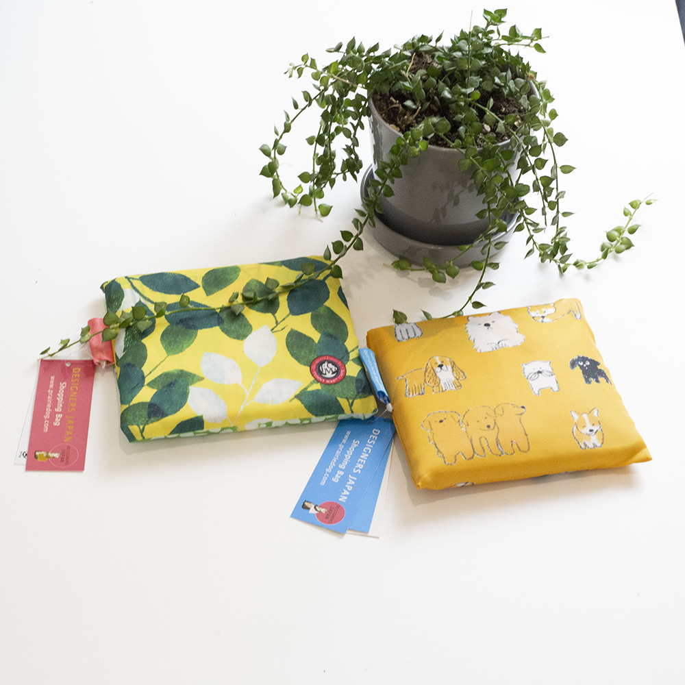 YINHWA   細緻圖案滿版印花2WAY購物袋