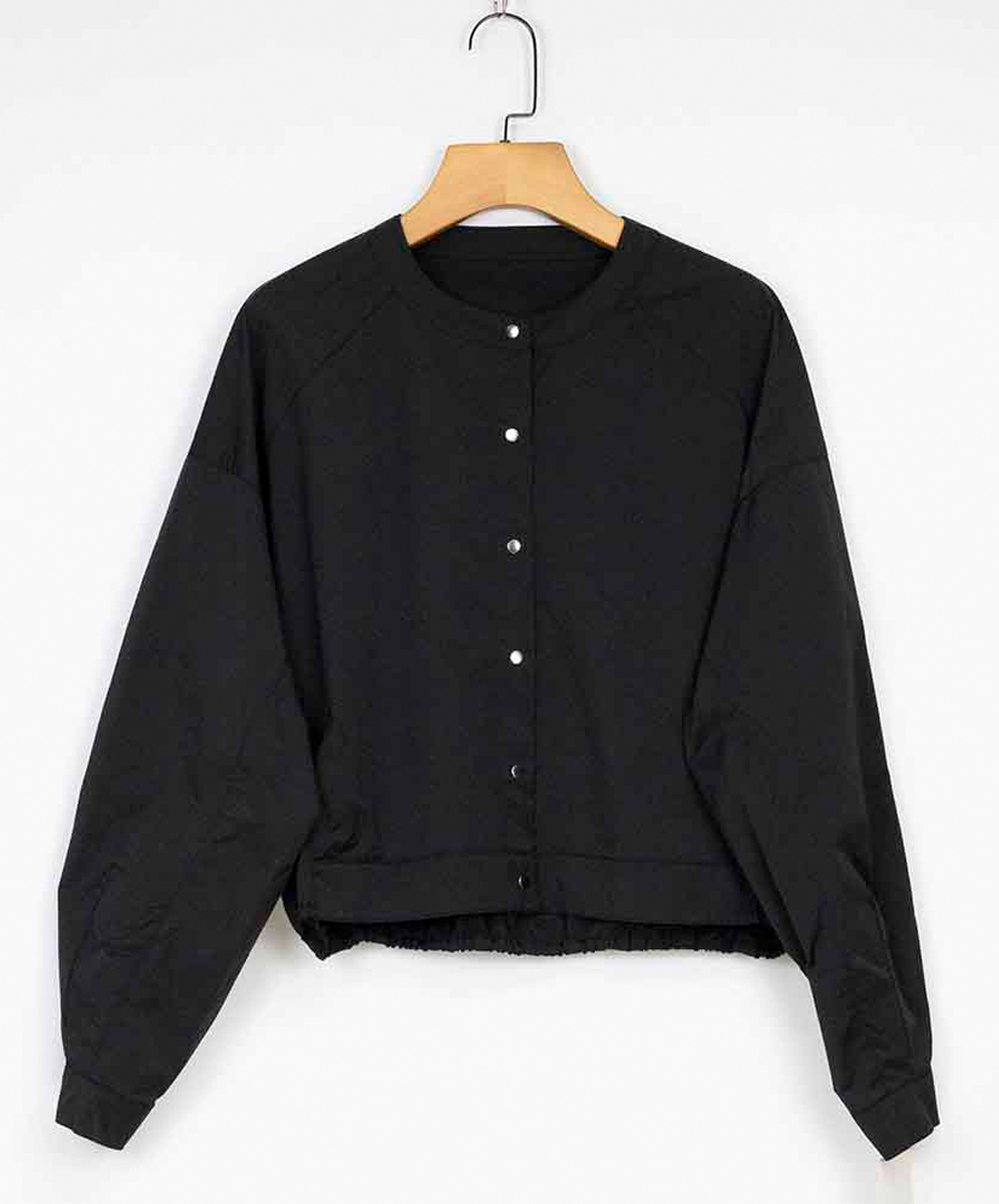 C`EST MOIJEU  率性俐落圓領風衣輕薄外套