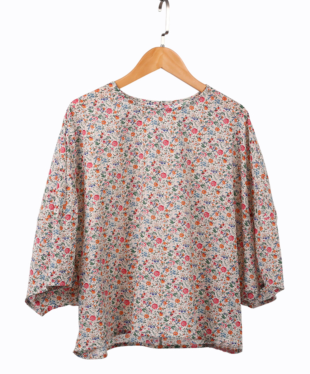 C`EST MOIJEU  甜美小碎花印花圖案襯衫