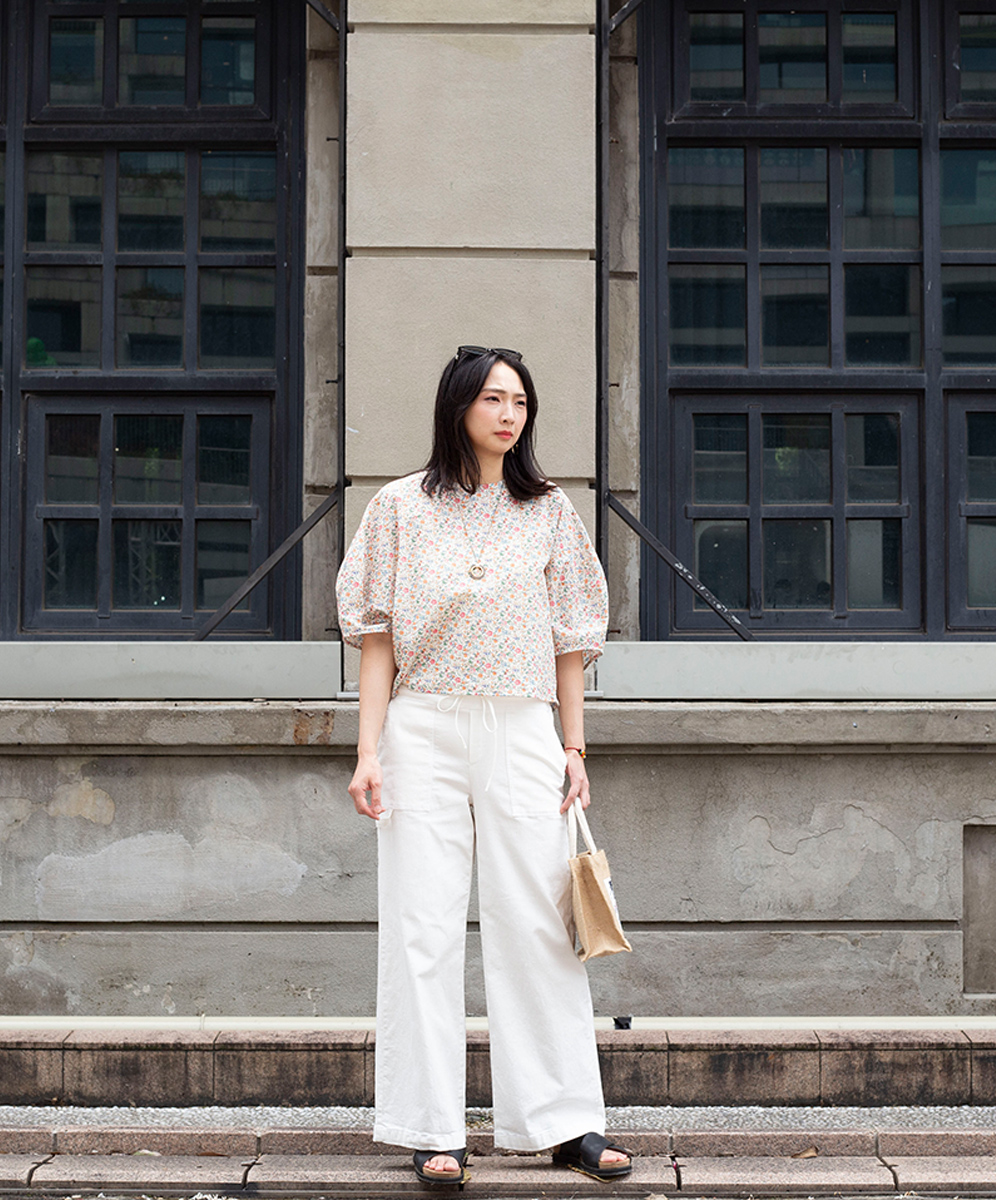 C`EST MOIJEU  甜美小碎花印花圖案襯衫