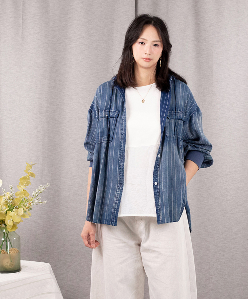 C`EST MOIJEU  簡約異素材剪接百搭背心